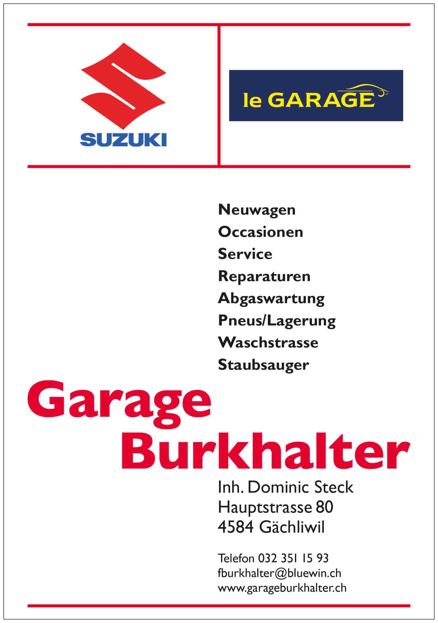 Garage Burkhalter